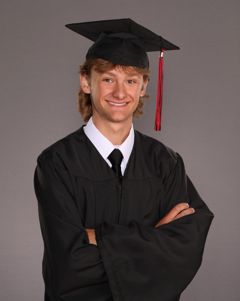 Graduation portrait